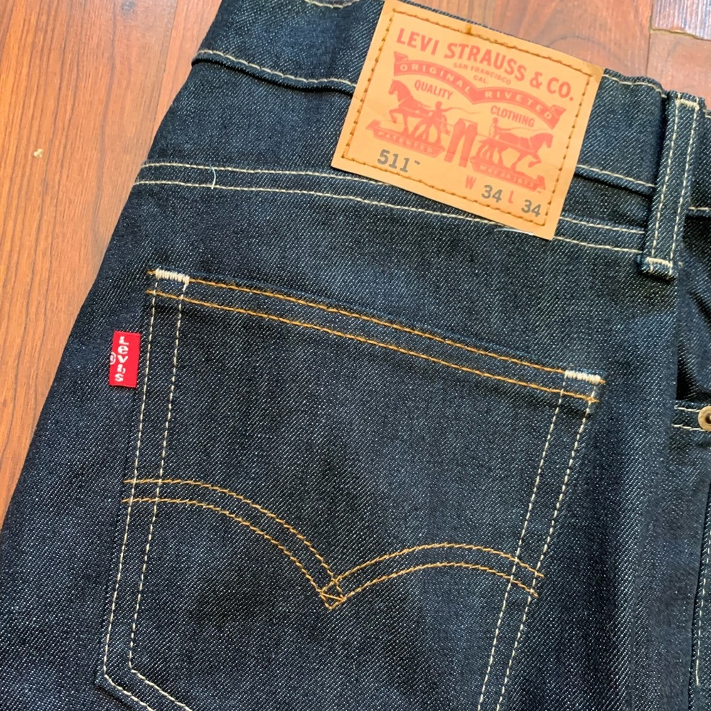 Men Levi’s 511 Levis Jeans W34 L34